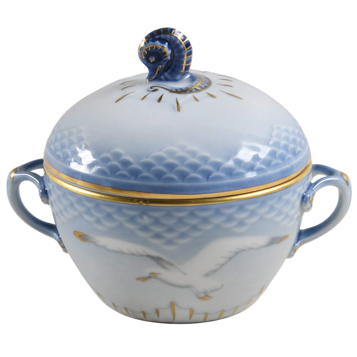 Seagull Sugar Bowl & Lid by Bing & Grondahl-1
