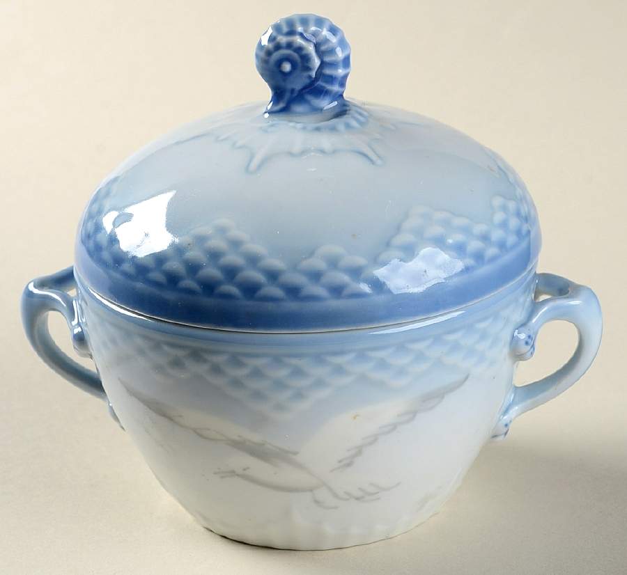 Seagull Sugar Bowl & Lid by Bing & Grondahl-1