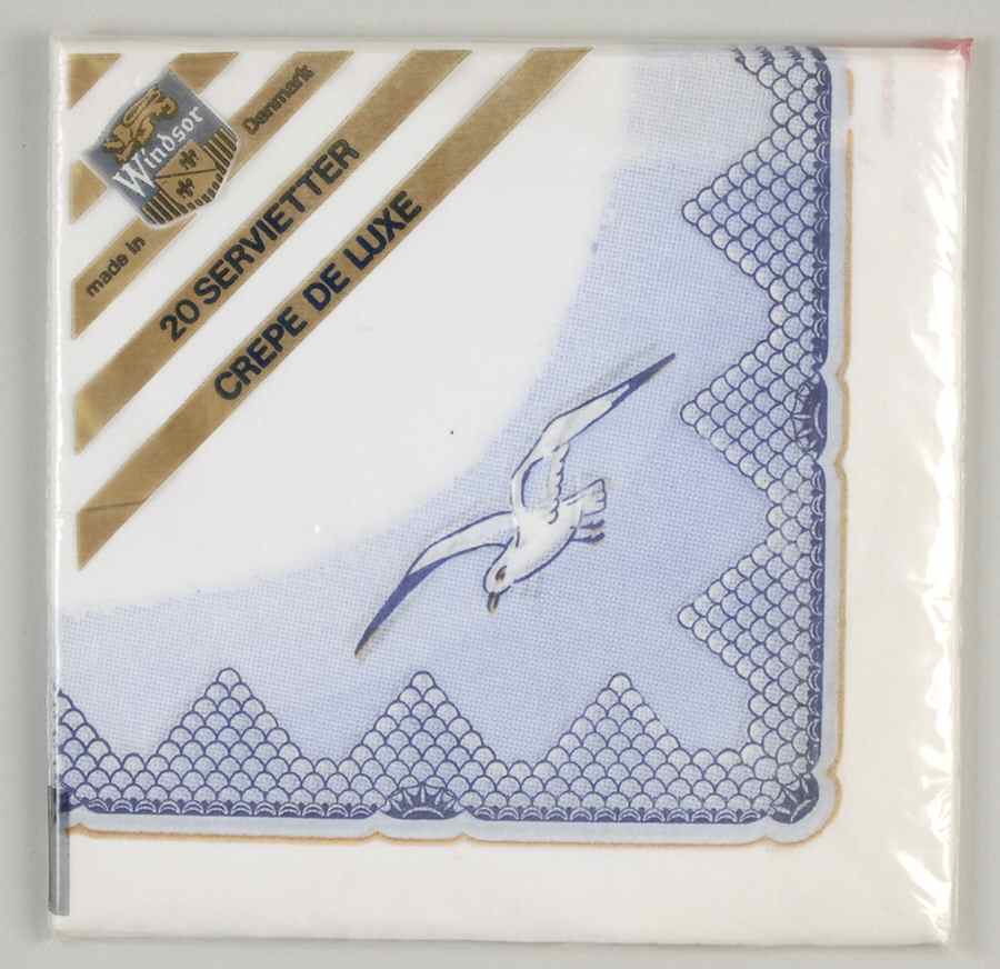 Seagull Package of Paper Dinner Napkins by Bing & Grondahl-1
