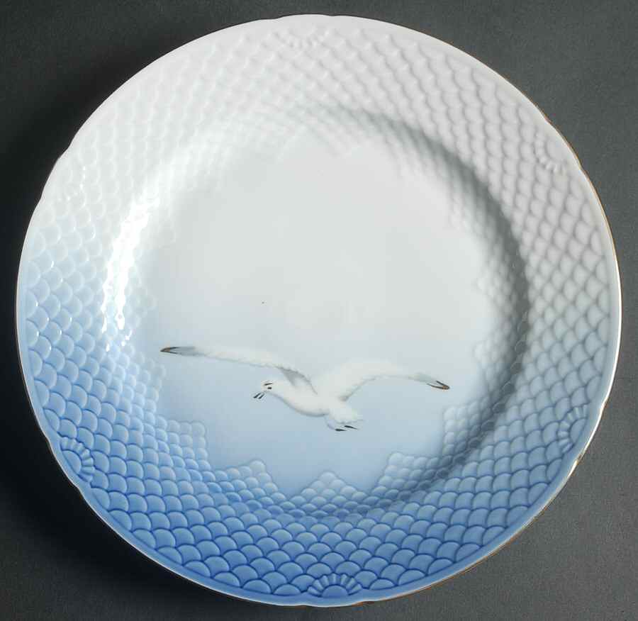 Seagull Large Dinner Plate by Bing & Grondahl-1
