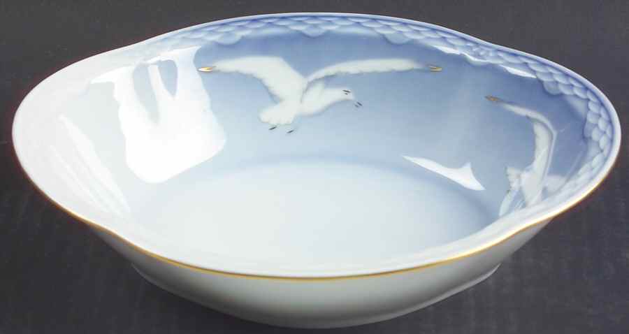Seagull 8" Oval Vegetable Bowl by Bing & Grondahl-1
