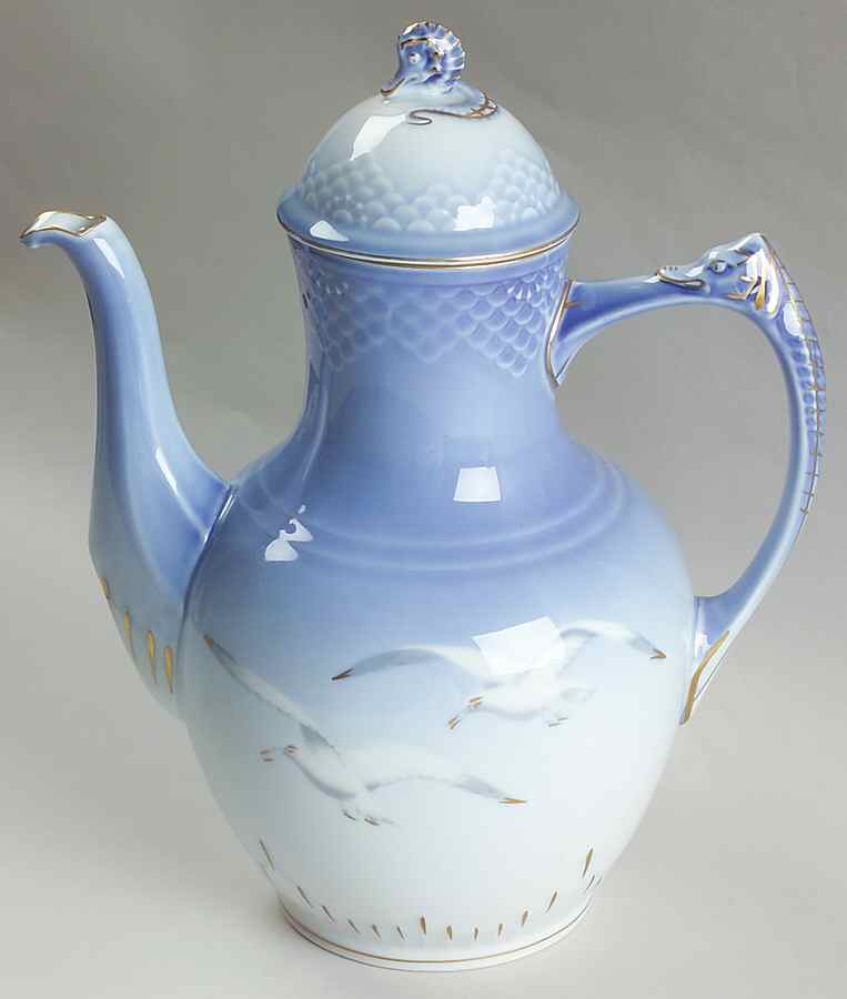 Seagull Coffee Pot & Lid by Bing & Grondahl-1
