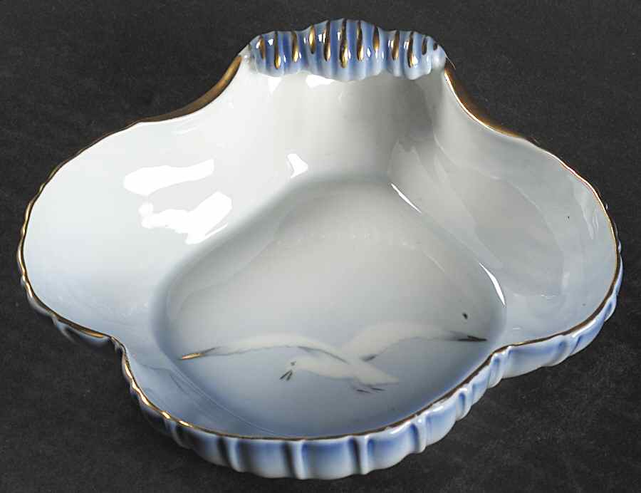Seagull Shell Shaped Dish by Bing & Grondahl-1