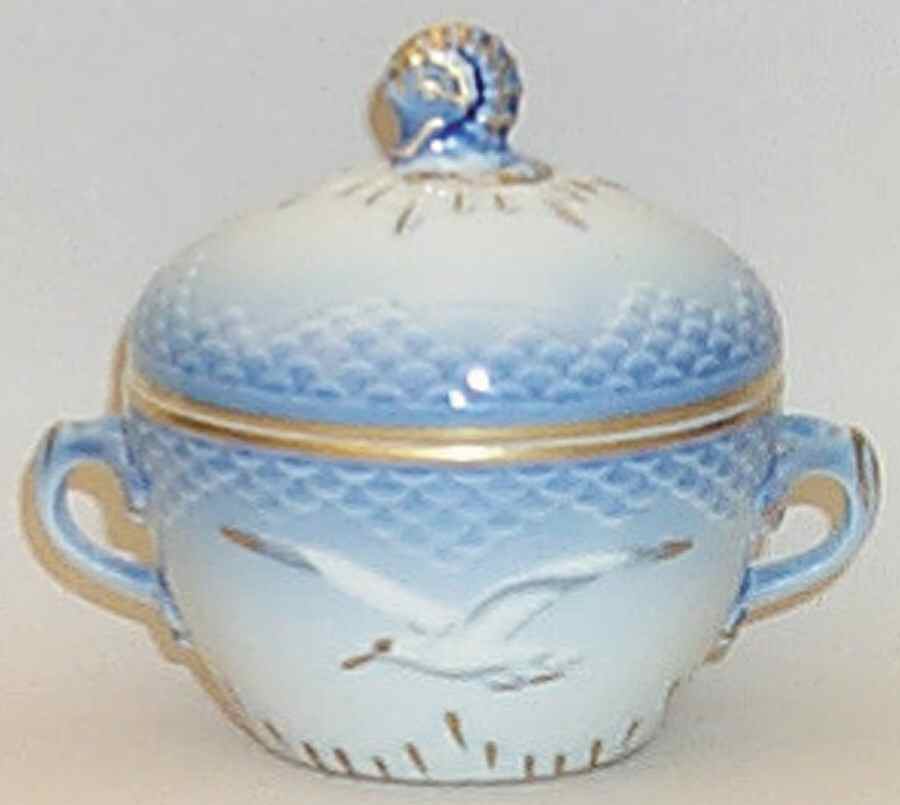 Seagull Sugar Bowl & Lid by Bing & Grondahl-1