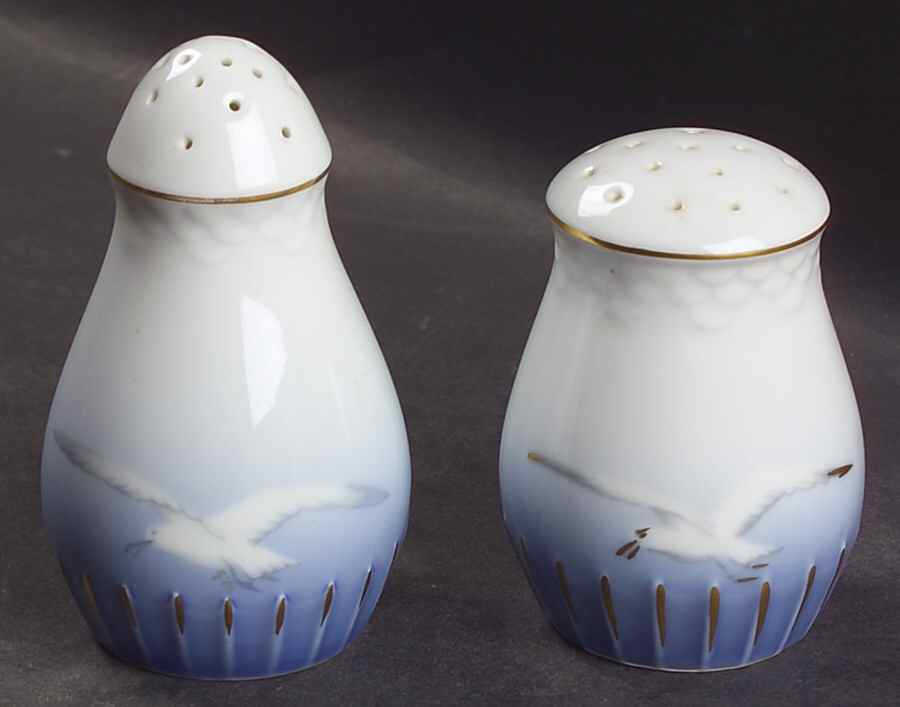Seagull Salt & Pepper Set by Bing & Grondahl-1