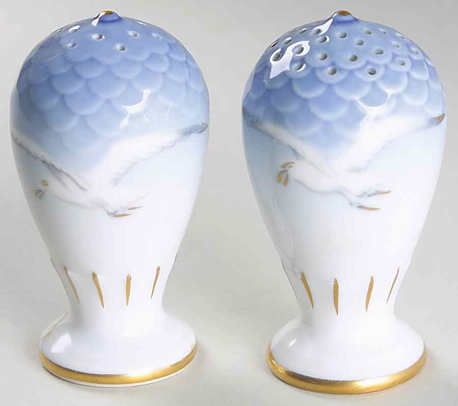 Seagull Salt & Pepper Set by Bing & Grondahl-1