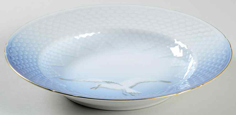 Seagull Rim Soup Bowl by Bing & Grondahl-1
