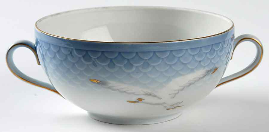 Seagull Cream Soup Bowl by Bing & Grondahl-1