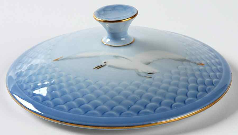 Seagull Lid for Cream Soup Bowl by Bing & Grondahl-1