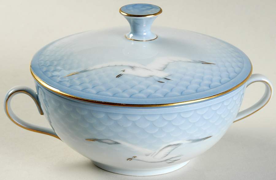 Seagull Cream Soup Bowl by Bing & Grondahl-1