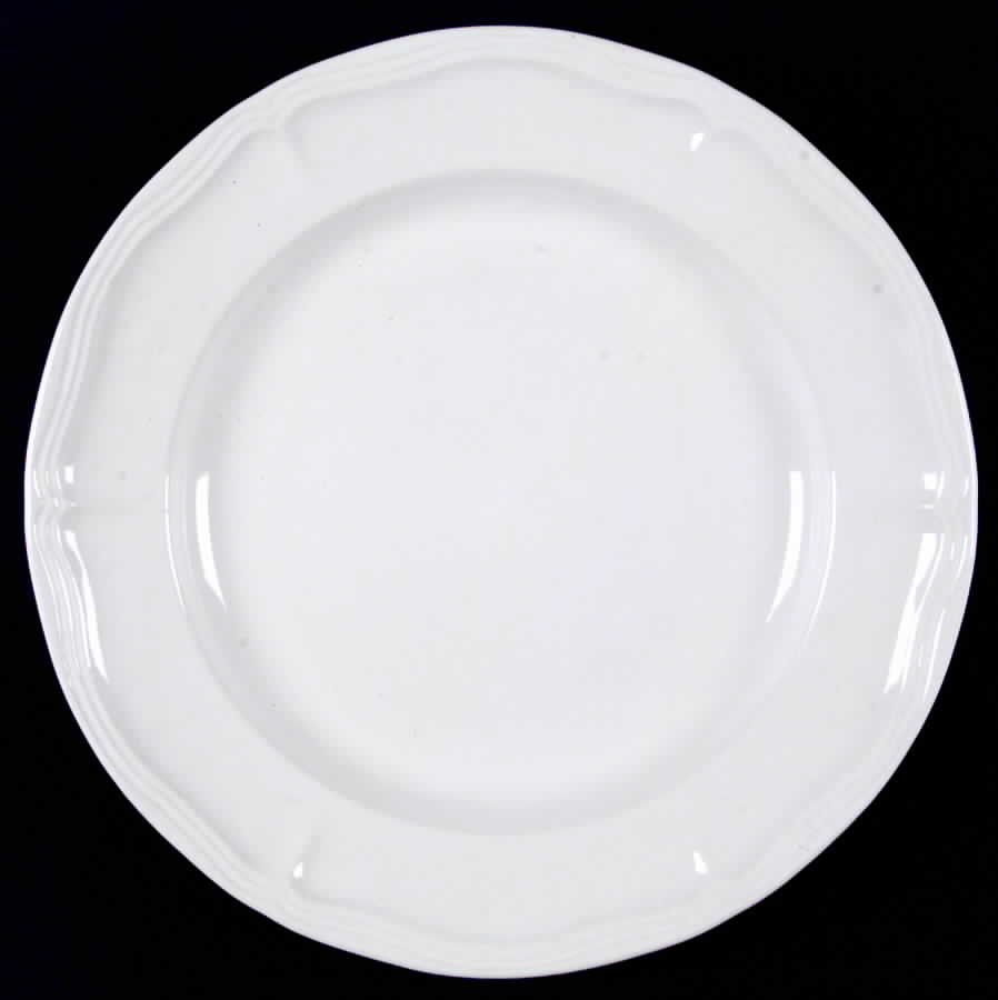 Chippendale White Dinner Plate by Brick Oven-1