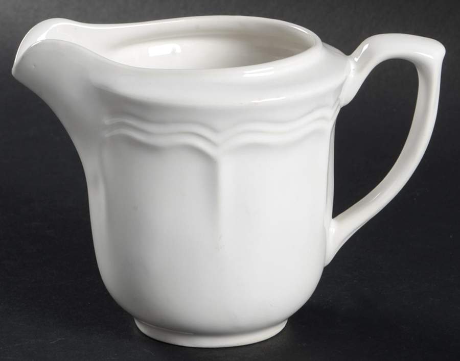 Chippendale White Creamer by Brick Oven-1