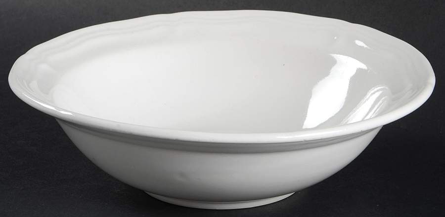Chippendale White Rim Cereal Bowl by Brick Oven-1