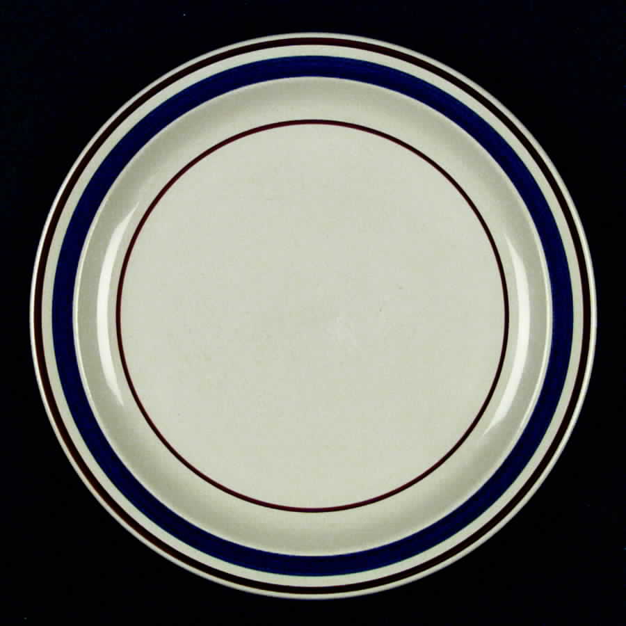 Cirque Blue Dinner Plate by Brick Oven-1