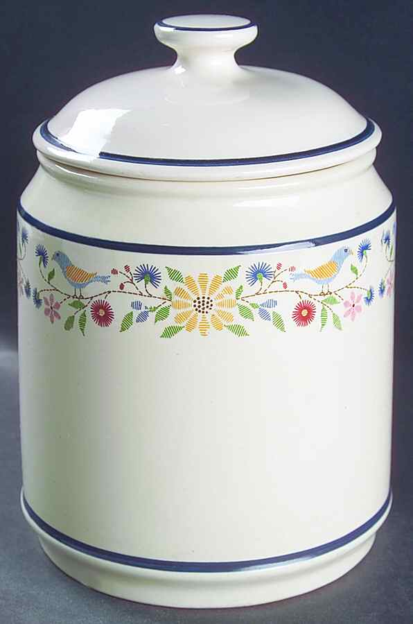 Heritage Large Canister & Lid by Brick Oven-1