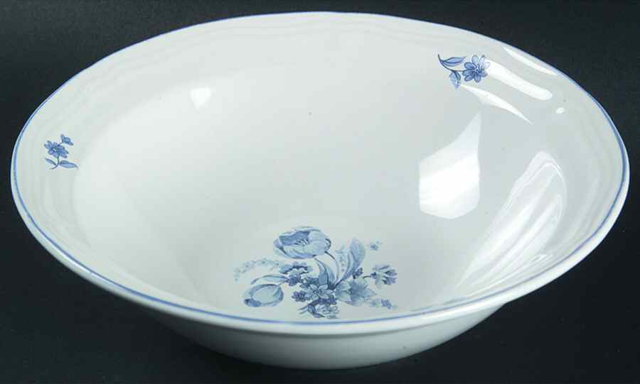 Jardin Bleu Rim Cereal Bowl by Brick Oven-1