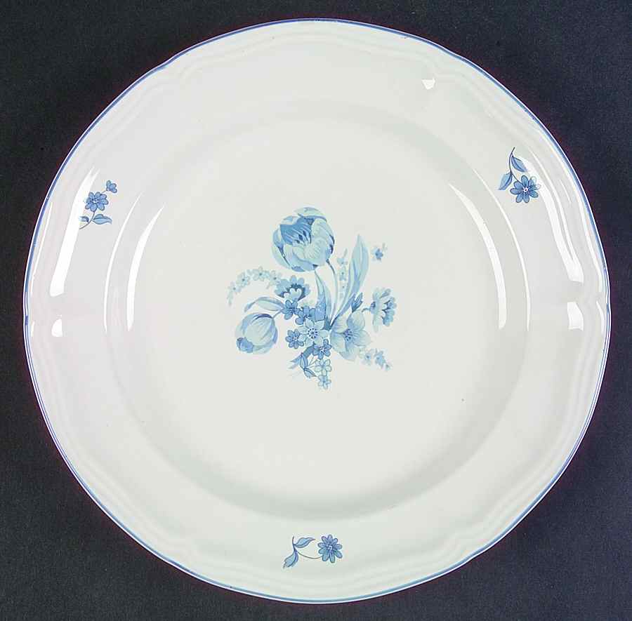 Jardin Bleu Salad Plate by Brick Oven-1