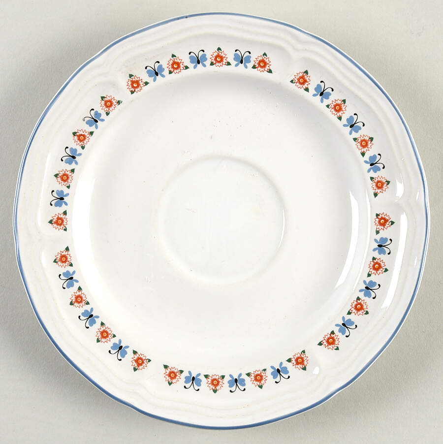 Ribbon Geese Saucer by Brick Oven-1