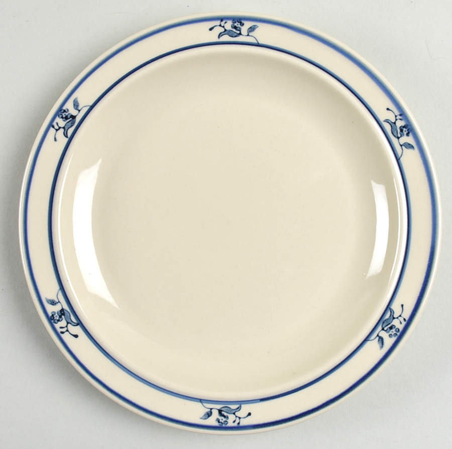 Scandia Blue Salad Plate by Brick Oven-1
