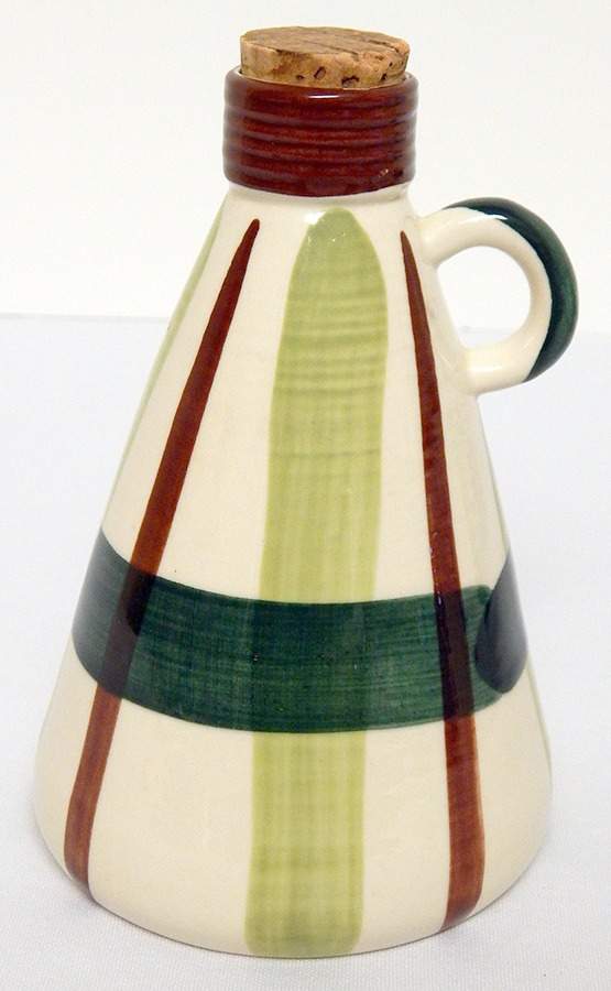 Gay Plaid Cork Stopper for Cruet by Blair (USA)-1