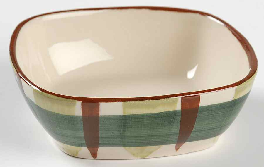 Gay Plaid Fruit/Dessert (Sauce) Bowl by Blair (USA)-1