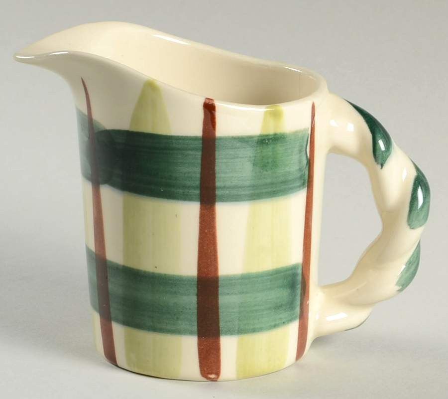 Gay Plaid Creamer by Blair (USA)-1