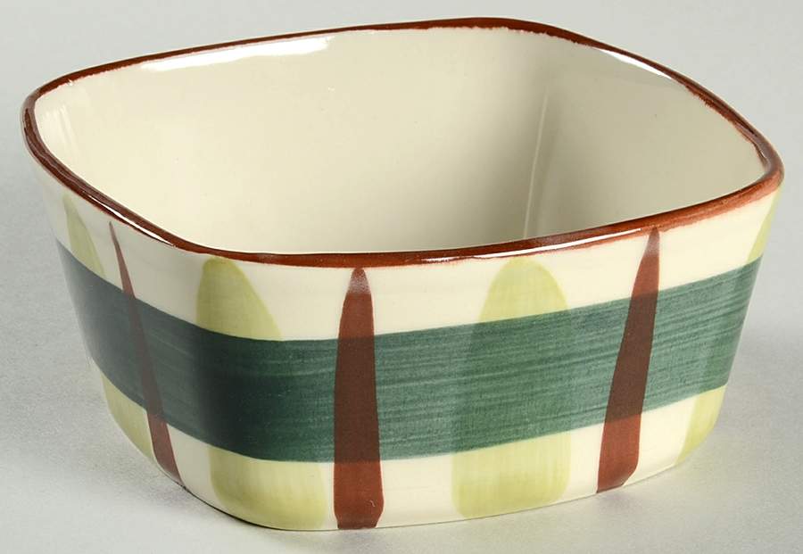 Gay Plaid Coupe Cereal Bowl by Blair (USA)-1