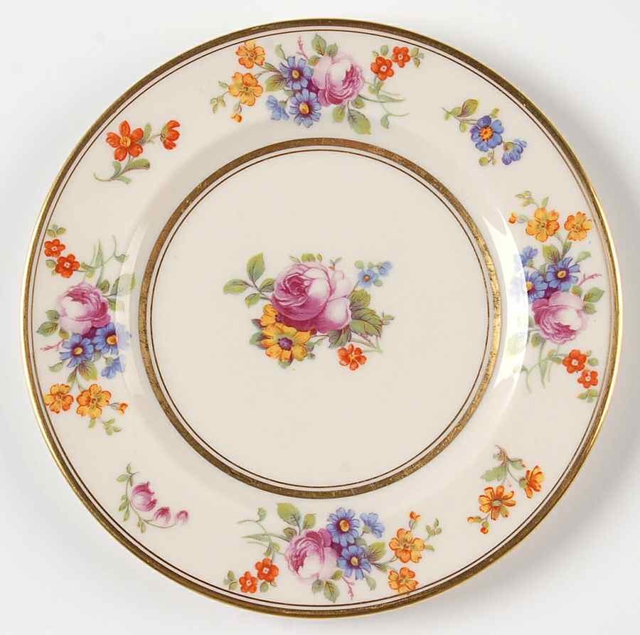 1025 (USA) Bread & Butter Plate by Morgan Belleek (USA)-1