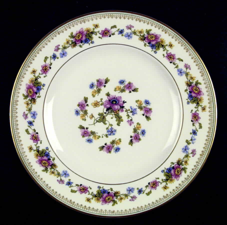 600 (USA) Dinner Plate by Morgan Belleek (USA)-1