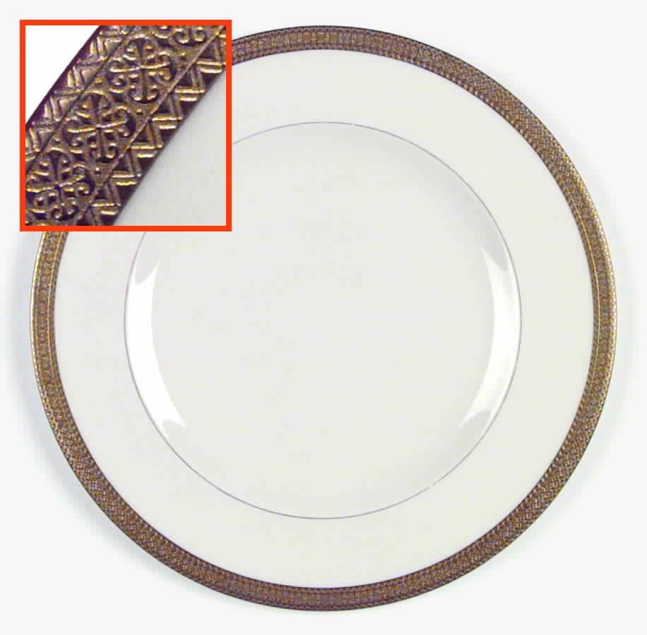 A2 Dinner Plate by Morgan Belleek (USA)-1