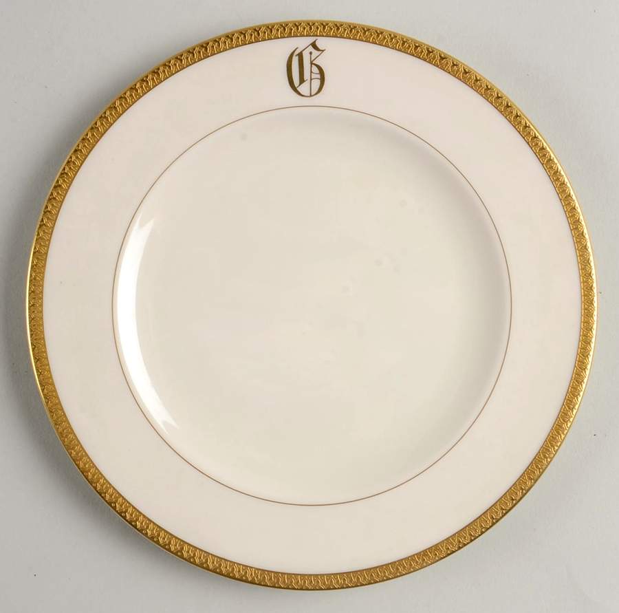 A4 (USA) Salad Plate by Morgan Belleek (USA)-1