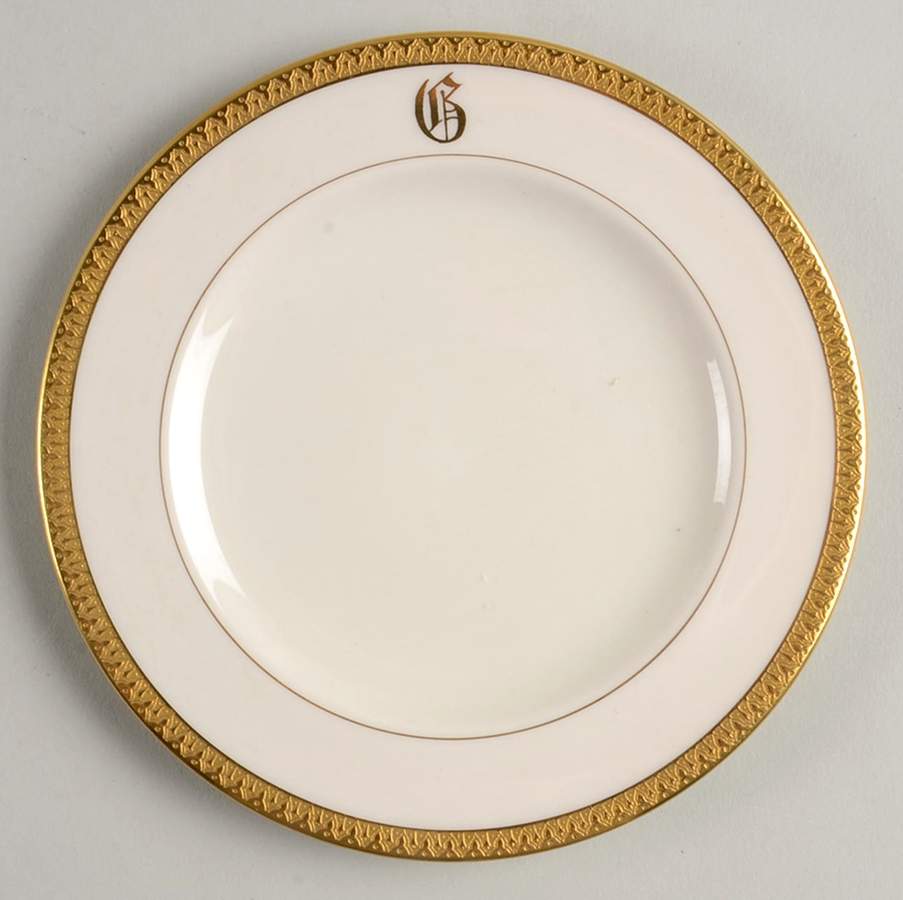A4 (USA) Bread & Butter Plate by Morgan Belleek (USA)-1