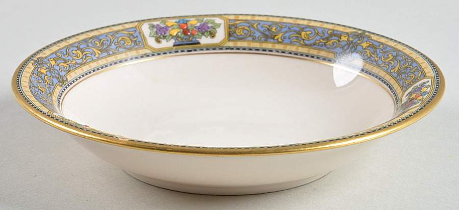 Orient Fruit/Dessert (Sauce) Bowl by Morgan Belleek (USA)-1
