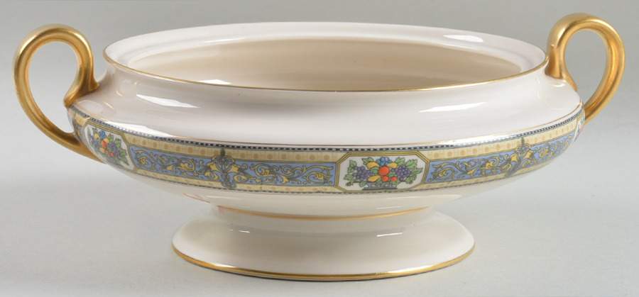Orient Round Vegetable No Lid by Morgan Belleek (USA)-1