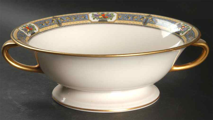 Orient Large Fruit Bowl by Morgan Belleek (USA)-1
