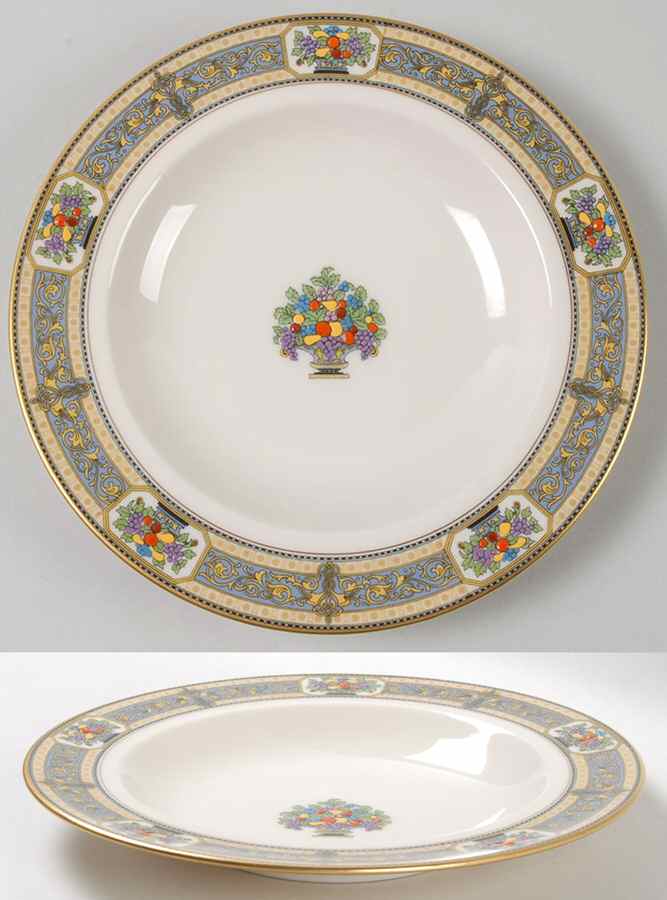 Orient Rim Soup Bowl by Morgan Belleek (USA)-1