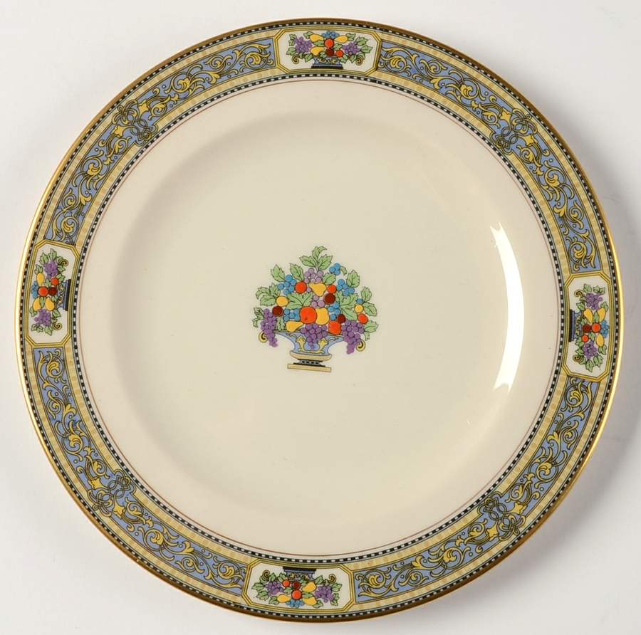 Orient Salad Plate by Morgan Belleek (USA)-1