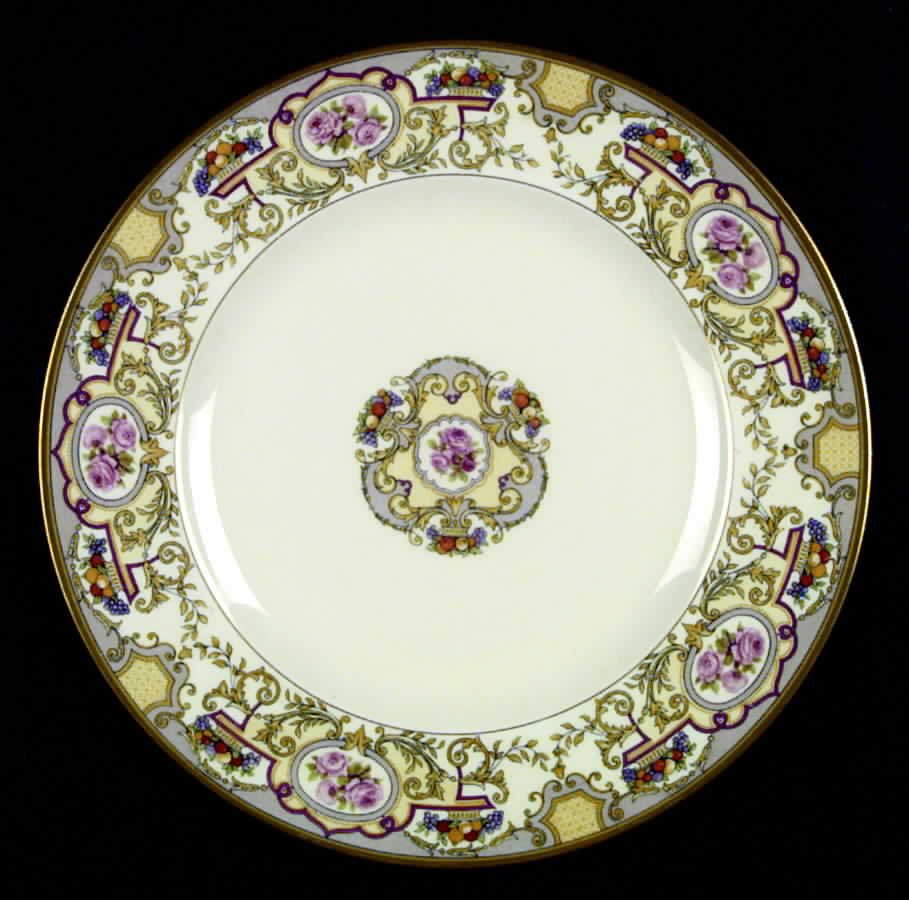 Victoria Dinner Plate by Morgan Belleek (USA)-1