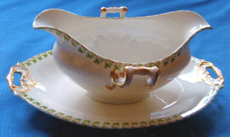 BLH1 Gravy Boat with Attached Underplate by Blakeman & Henderson-1