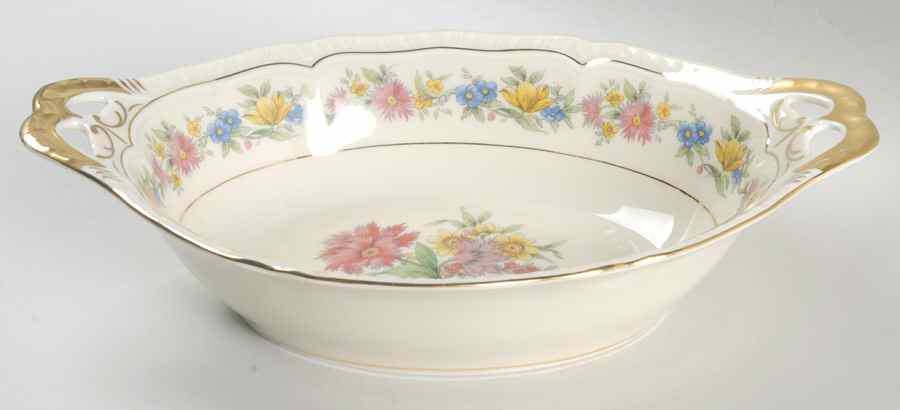 Adelphia 10" Oval Vegetable Bowl by Black Knight-1