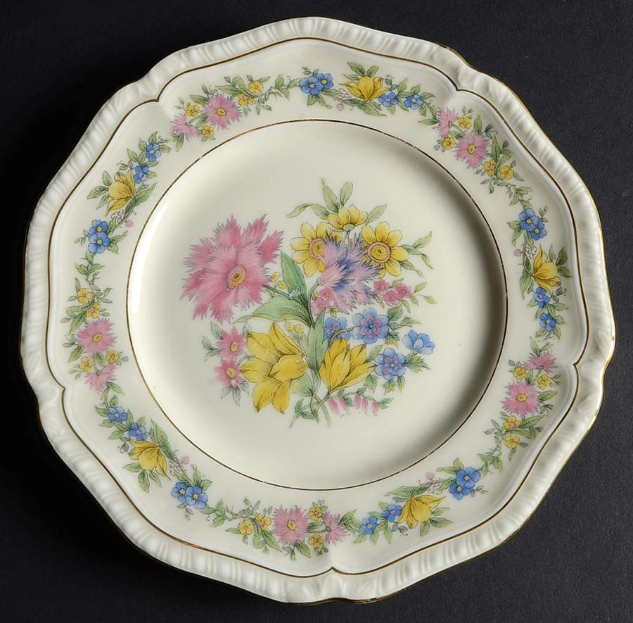 Adelphia Salad Plate by Black Knight-1