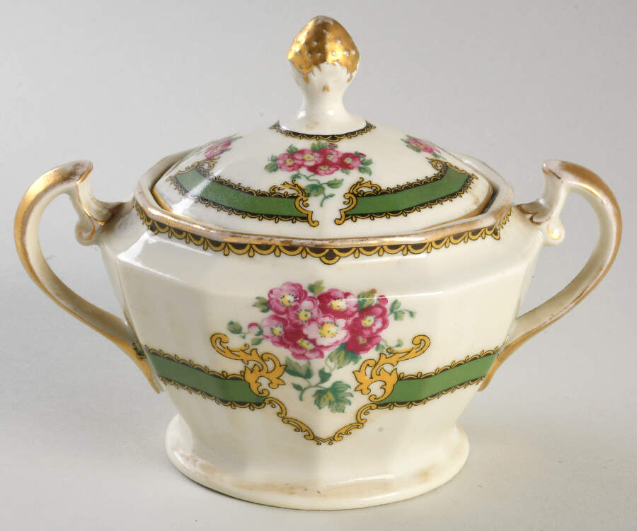 Alberto Sugar Bowl & Lid by Black Knight-1