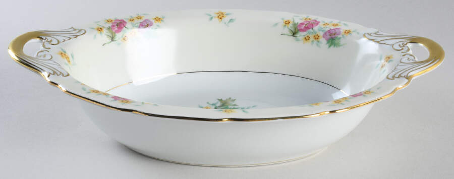 Angeles 11" Oval Vegetable Bowl by Black Knight-1