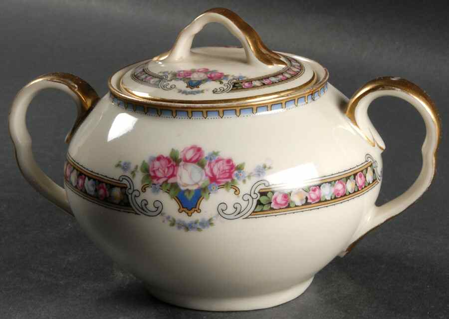 Belasco Sugar Bowl & Lid by Black Knight-1