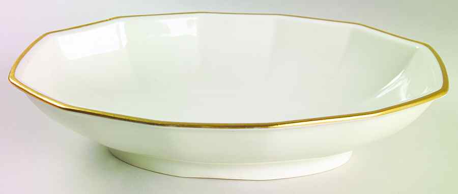 BLK13 10" Oval Vegetable Bowl by Black Knight-1