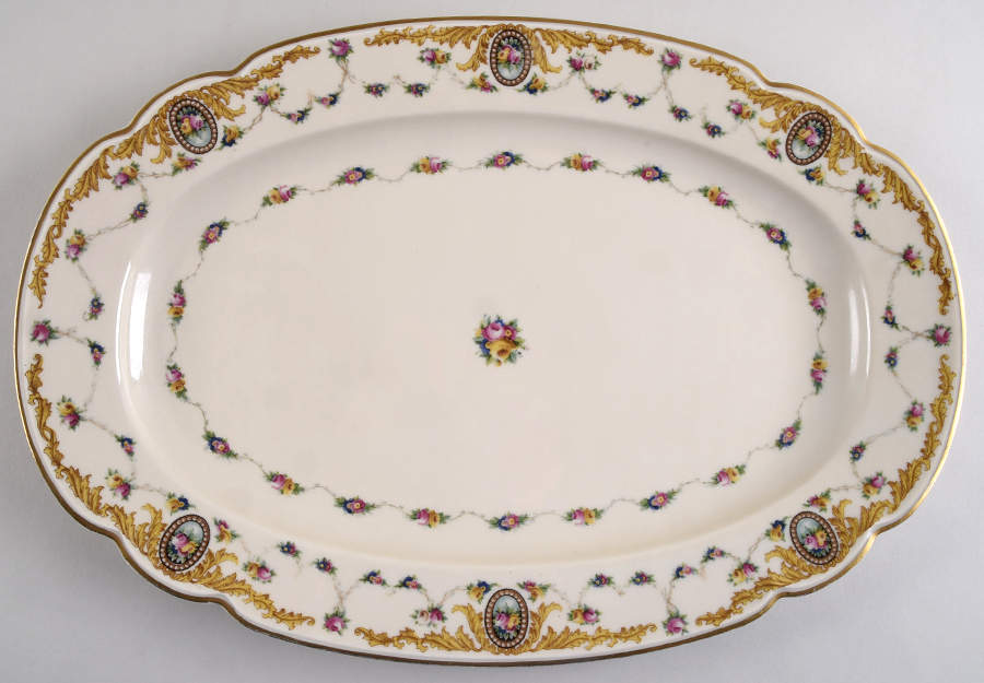 BLK18 16" Oval Serving Platter by Black Knight-1