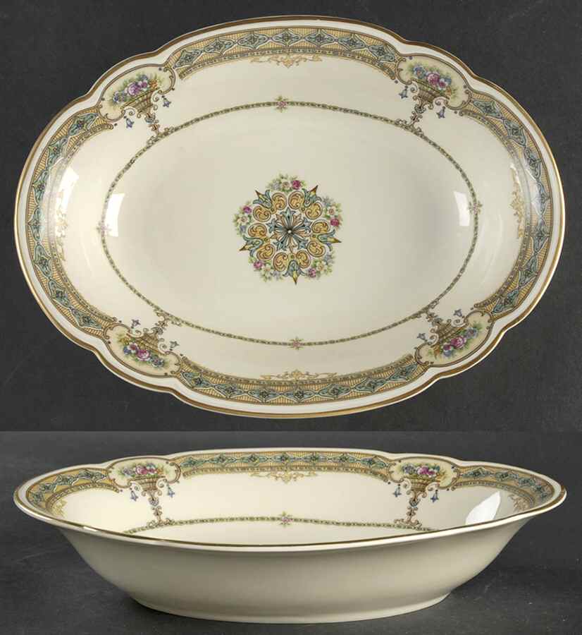 BLK3 10" Oval Vegetable Bowl by Black Knight-1