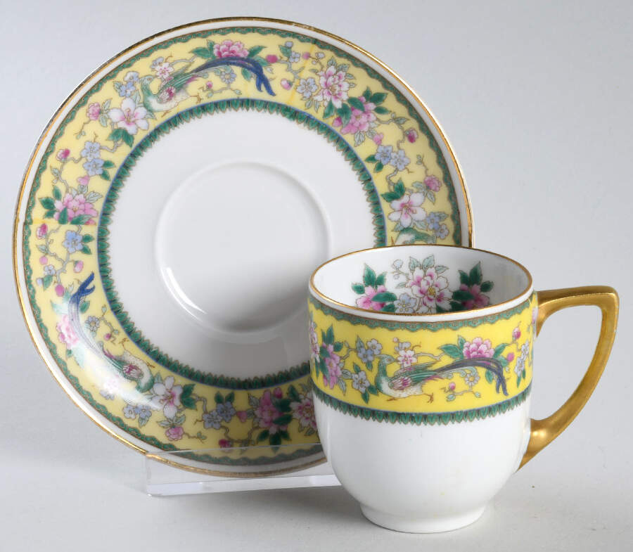 BLK31 Demitasse Cup & Saucer Set by Black Knight-1