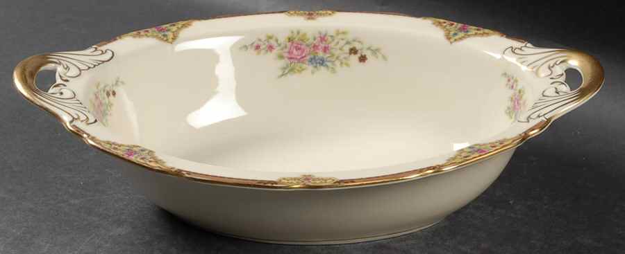 Carmen 10" Oval Vegetable Bowl by Black Knight-1