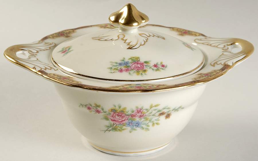 Carmen Sugar Bowl & Lid by Black Knight-1
